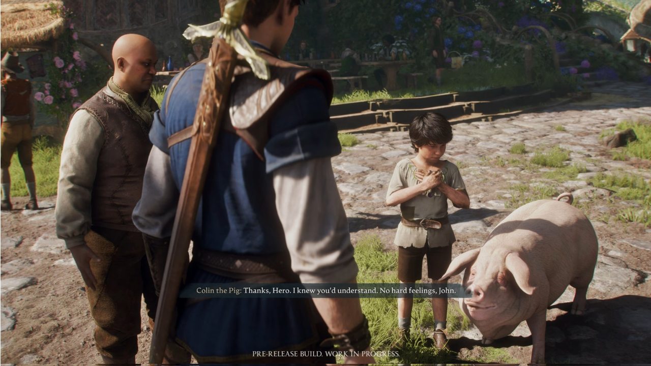 Unique NPC, Colin The Pig
