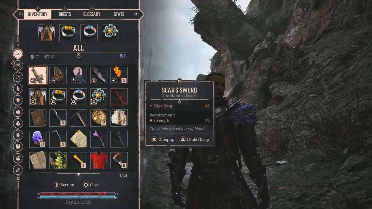 Gothic 1 Remake, Guide, Best One-Handed Sword Location, Weapon Stats, Requirements