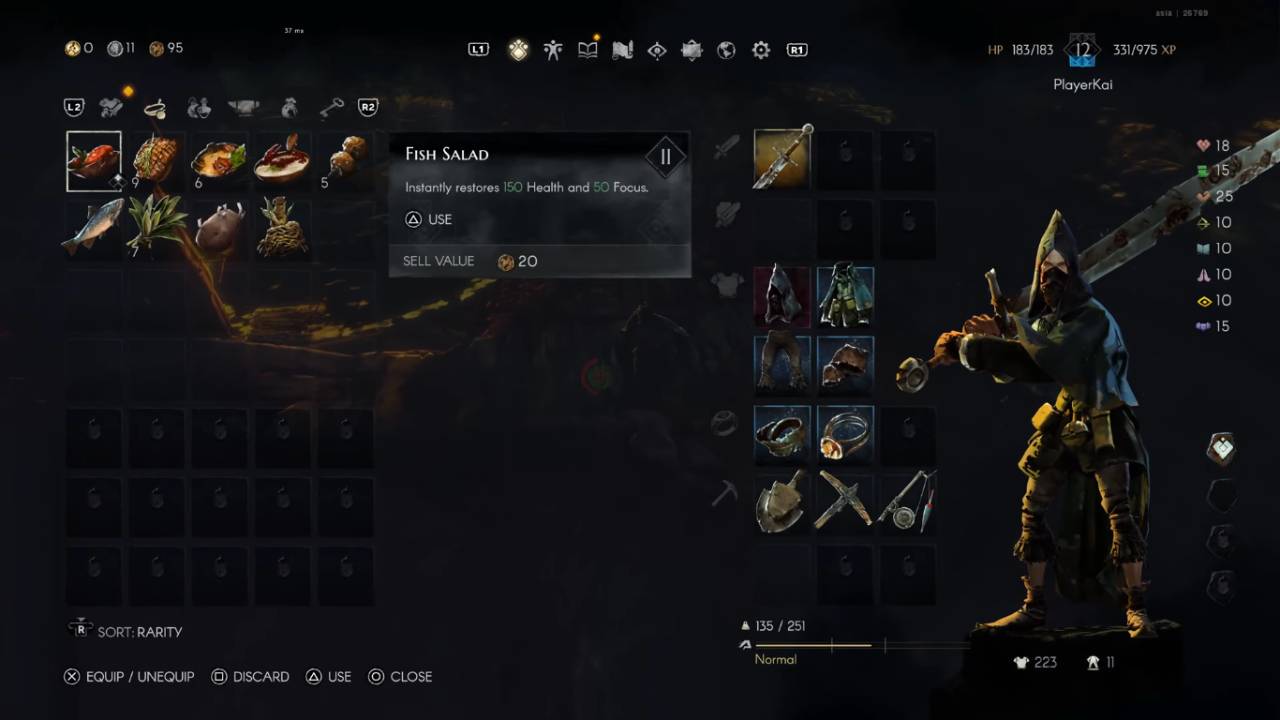 No Rest for the Wicked, Gear Upgrade, NoobFeed