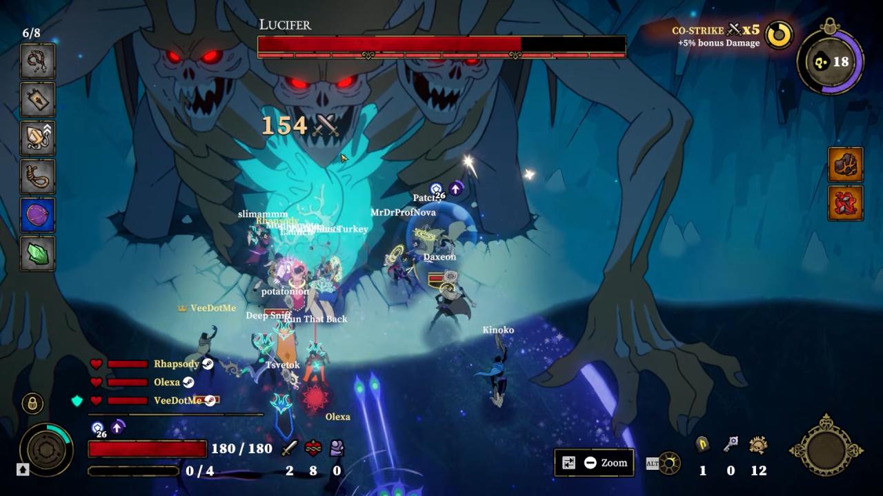 33 Immortals Lucifer Boss Fight