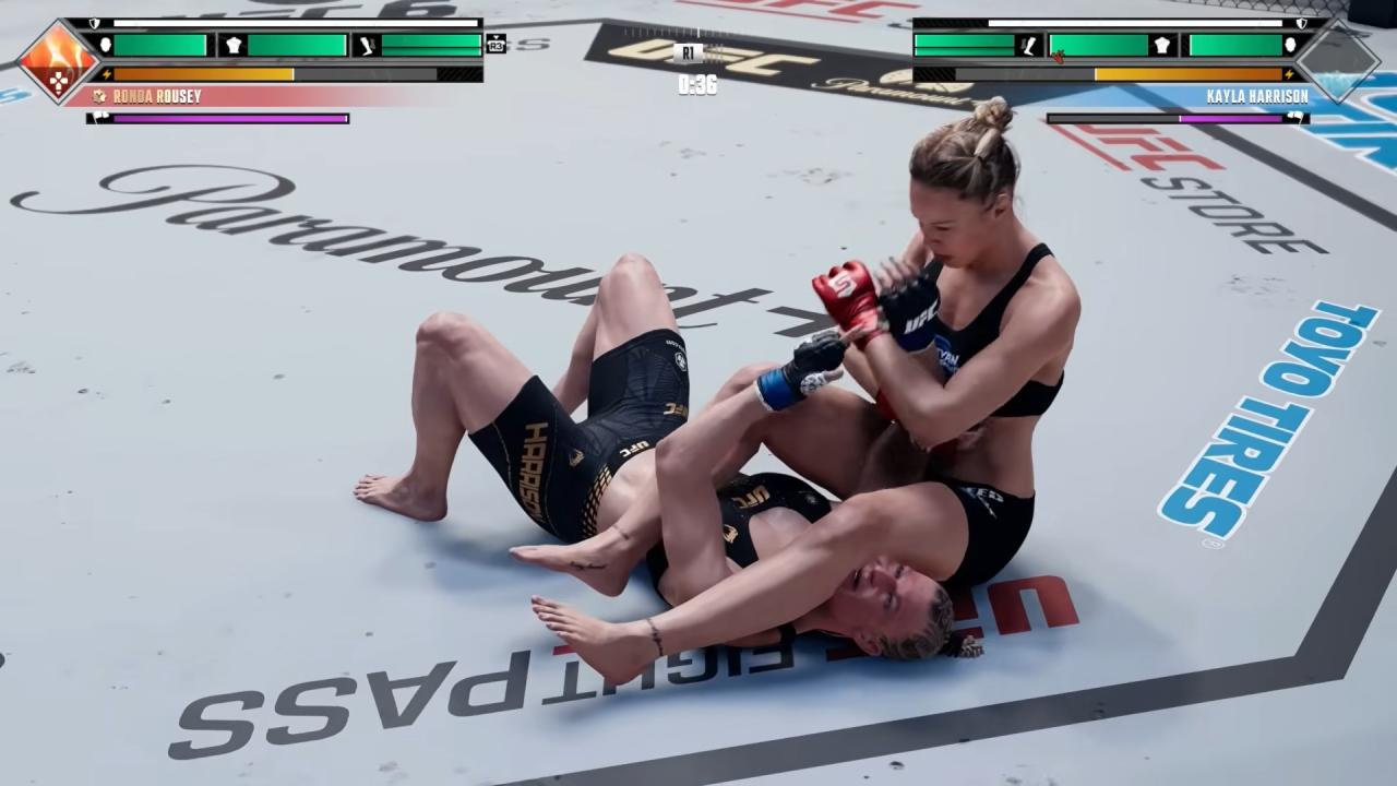 EA Sports UFC 6 Ronda Rousey vs Kayla Harrison