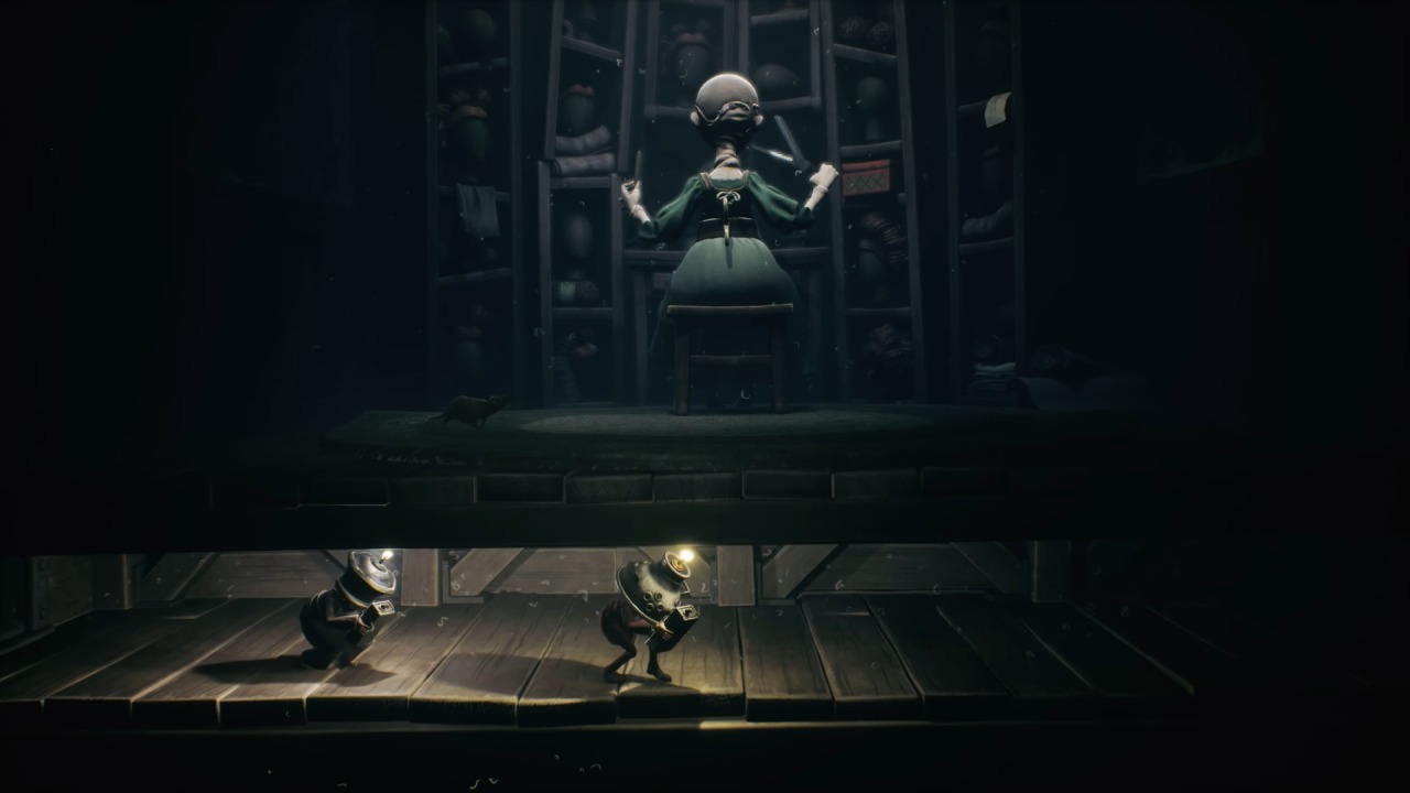 Little Nightmares III - The Backstage First Stage Tailor Lady