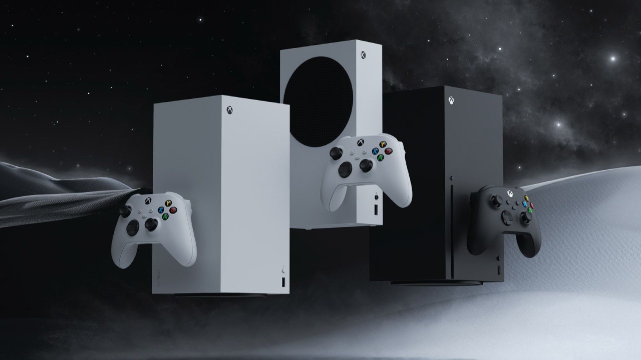 XBOX Series console lineup shoot