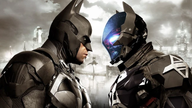 Batman Game batman intense stare off