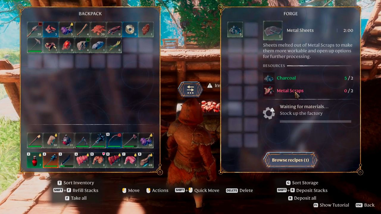Enshrouded, PC, Gameplay, How To Craft Rising Fighter Armor Set, Screenshot, NoobFeed