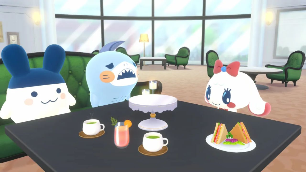 Tamagotchi Plaza, All Shops, Minigames, Tamahiko Town, Afternoon Tea Shop