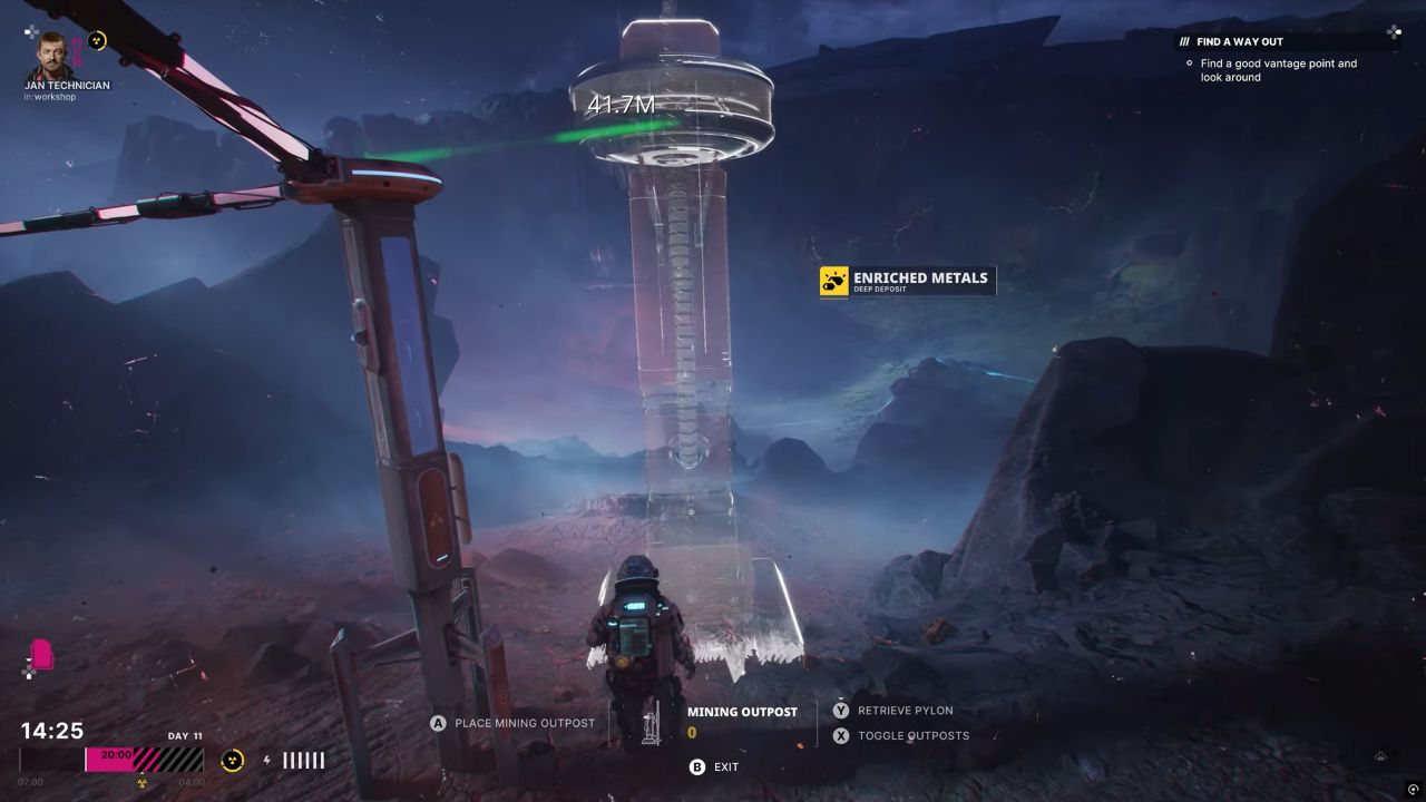 The Alters, PC, Gameplay, How To Make More Than One Mining Outpost, Screenshot, NoobFeed