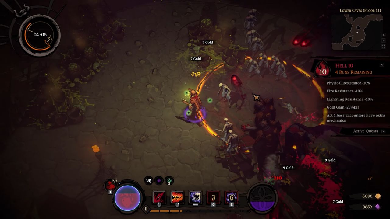 Hell Clock, Review, PC, Gameplay, Screenshot, NoobFeed