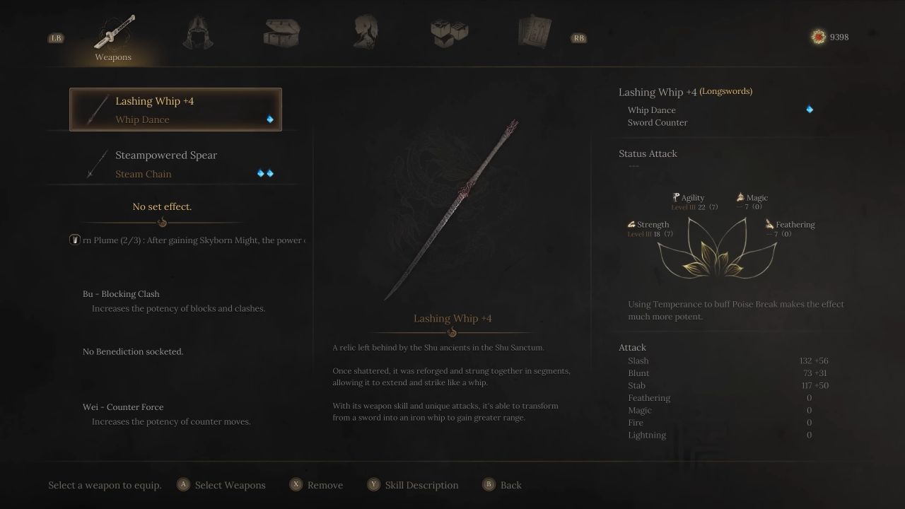Wuchang: Fallen Feathers, PC, Gameplay, Demon Samurai Build, Screenshot, NoobFeed