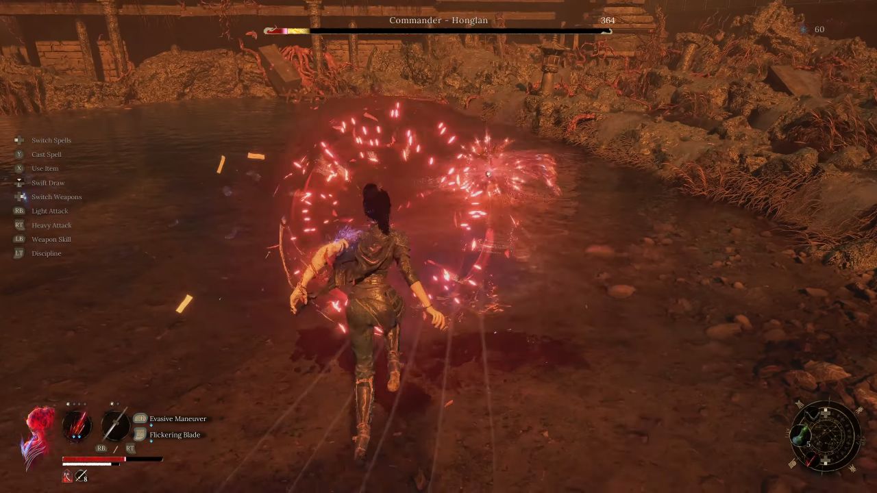 Wuchang: Fallen Feathers, PC, Gameplay, How To Beat Commander Honglan, Screenshot, NoobFeed
