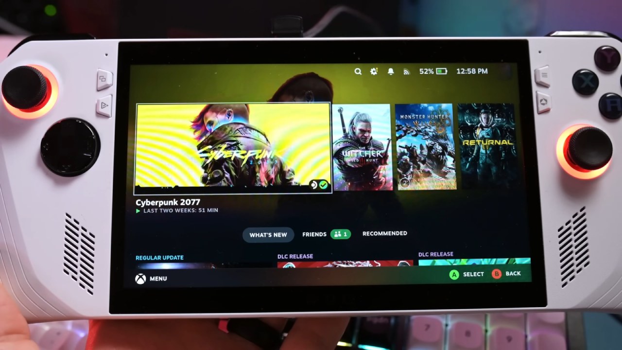 Xbox, Full Screen Experience, the Lenovo Legion Go, NoobFeed