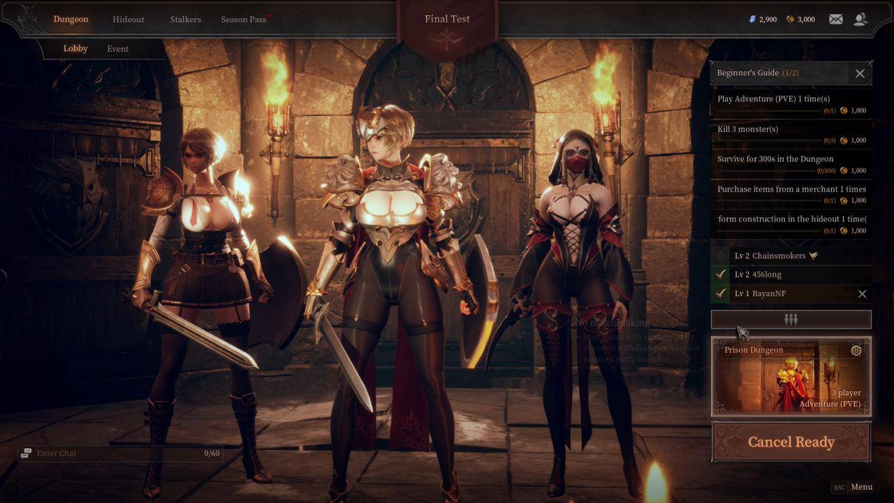 Dungeon Stalkers, Preview, PC, Sexy Female Protagonist, Screenshot, Gameplay, NoobFeed