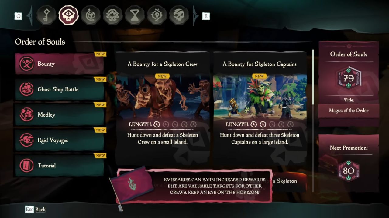 Sea of Thieves, PC, Gameplay, How to Level Up Order of Souls, Screenshot, NoobFeed