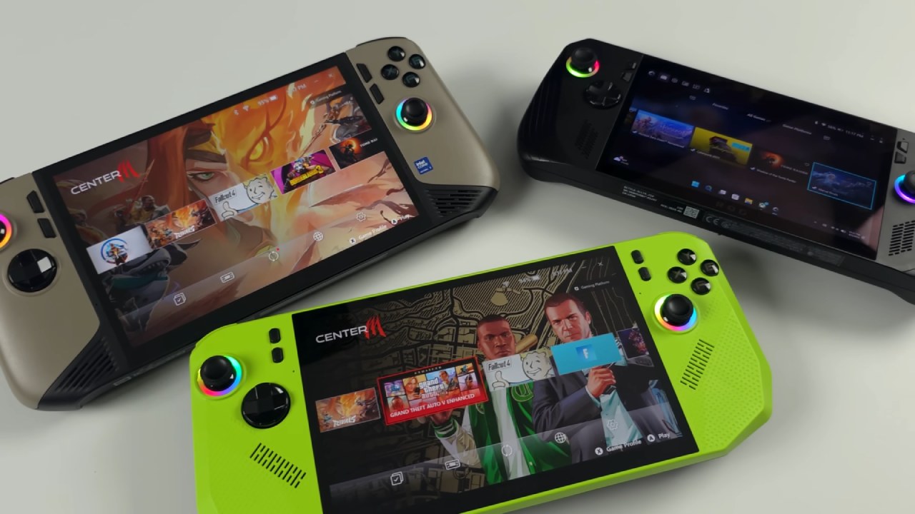 Z1 Extreme , Z2 Extreme, HX370, Full Handheld APU Performance Comparison, NoobFeed