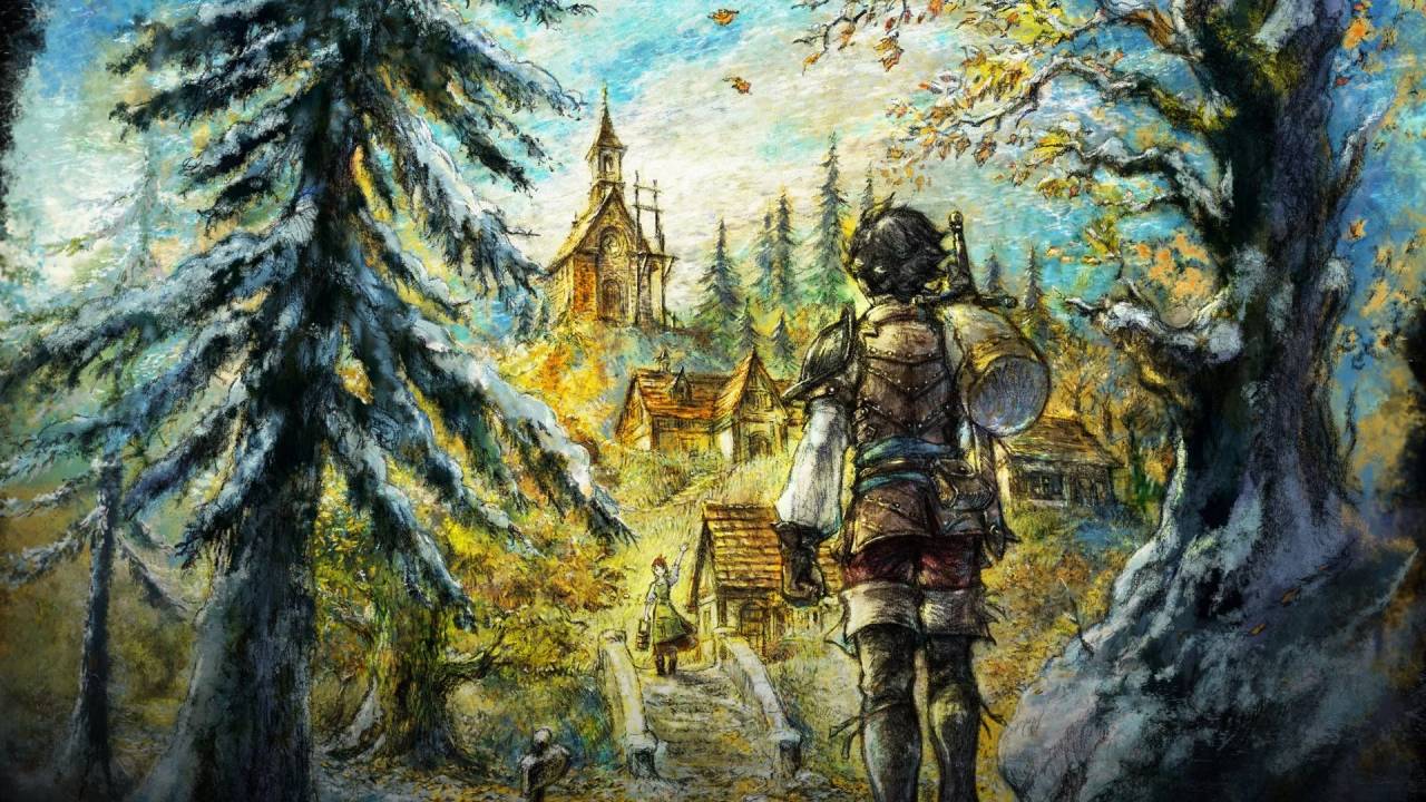 Official Octopath Traveler artwork concept