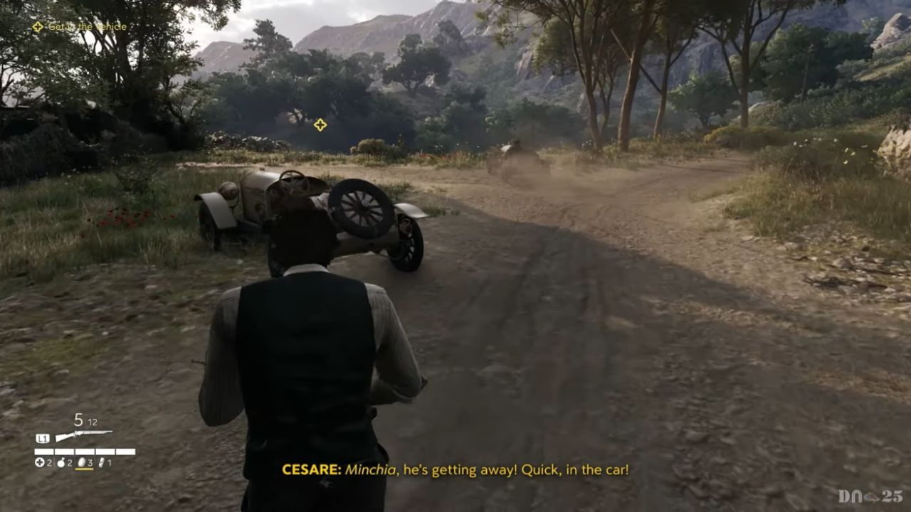 Mafia: The Old Country, PC, Gameplay, How to Defeat and Chase Cassini, Screenshot, NoobFeed