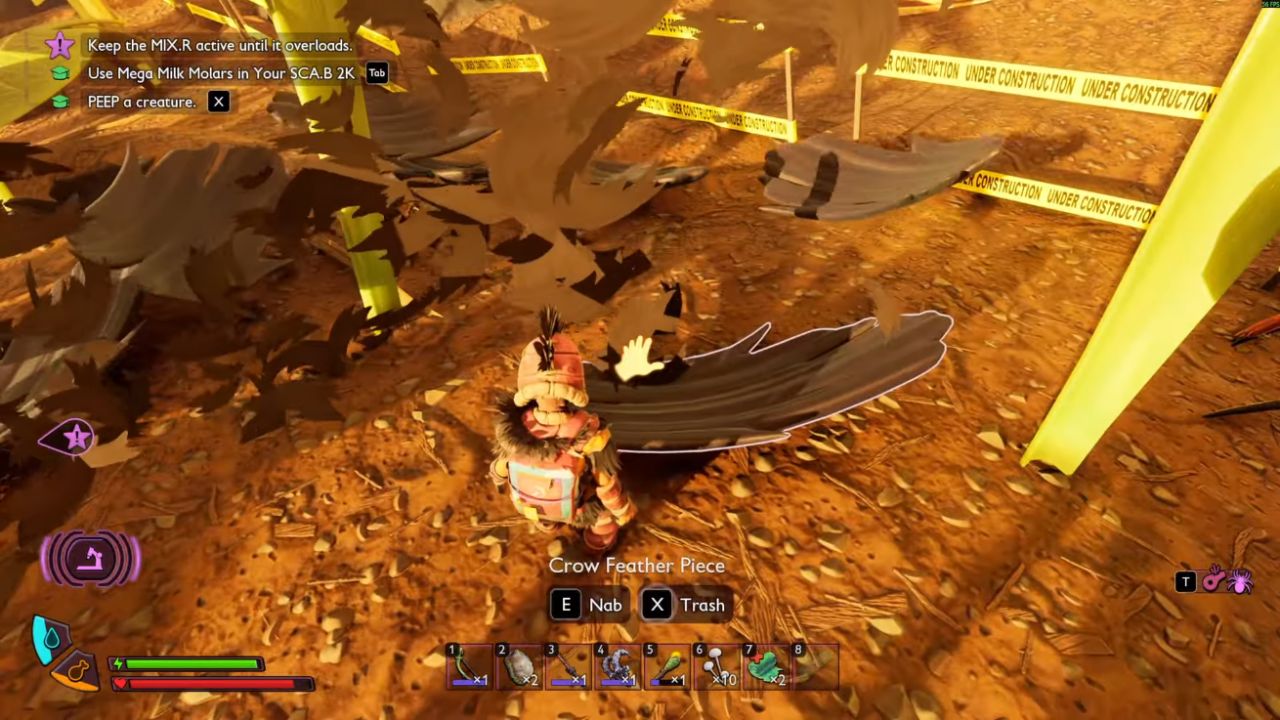 Grounded 2, PC, Gameplay, Crow Feather Piece Locations, Screenshot, NoobFeed