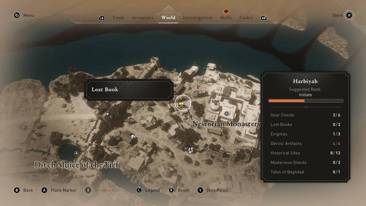 Assassin's Creed Mirage, Game Guide, Gameplay, Lost Books