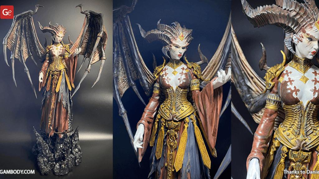 Diablo IV, Lilith, 3D Models, Miniatures, 3D Printing