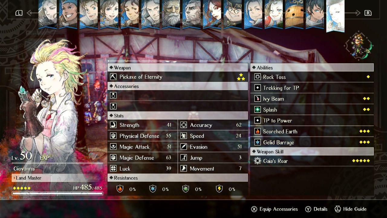 Triangle Strategy, PC, Gameplay, How Good is Giovanna, Screenshot, NoobFeed