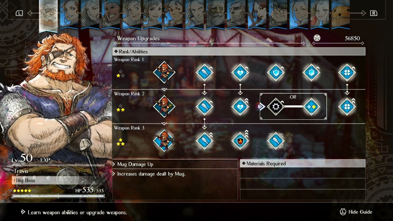 Triangle Strategy, PC, Gameplay, How Good is Travis, Screenshot, NoobFeed