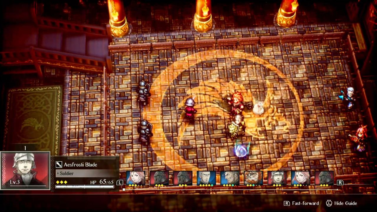 Triangle Strategy, PC, Gameplay, How Good is Travis, Screenshot, NoobFeed