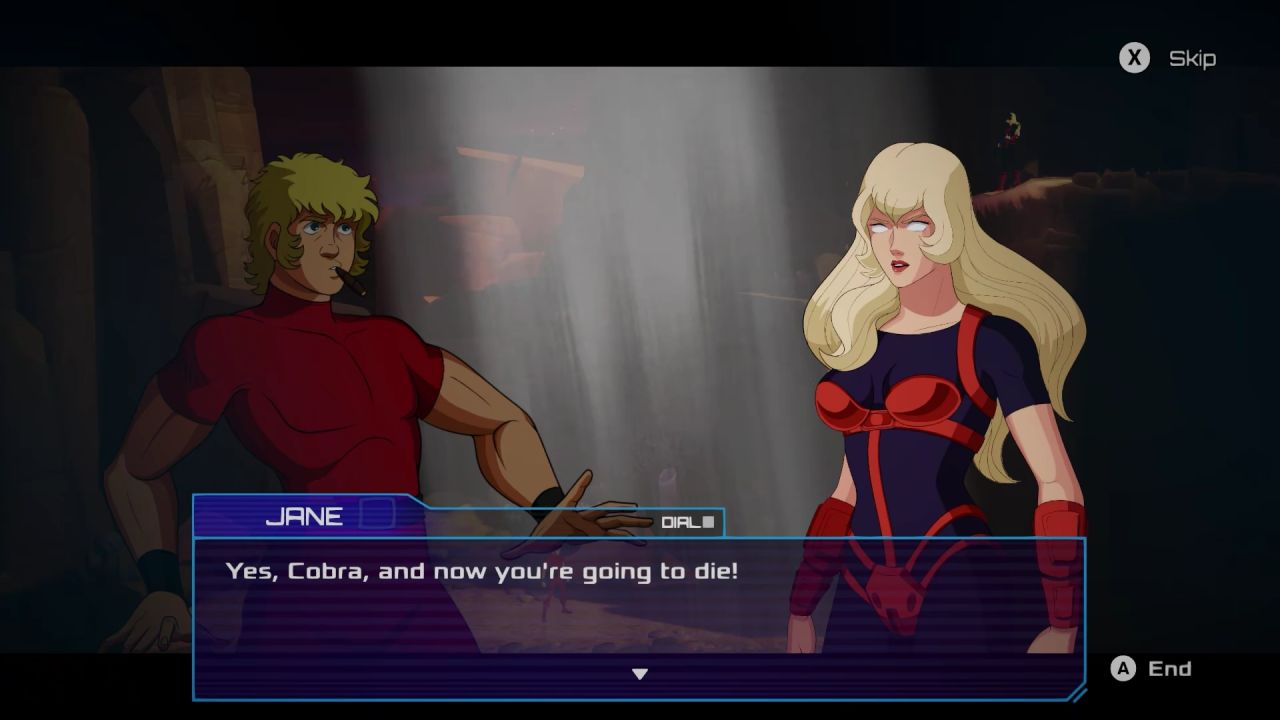 Space Adventure Cobra - The Awakening, A challenging 2D space adventure, a cult classic anime