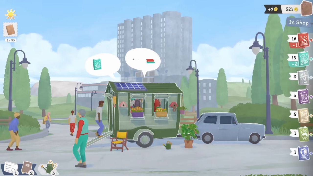 Tiny Bookshop, PC, Gameplay, Beginner's Guide, Gameplay Tips & Essentials, Screenshot, NoobFeed