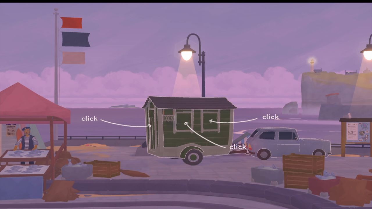 Tiny Bookshop, PC, Gameplay, Waterfront Square Secrets, Screenshot, NoobFeed