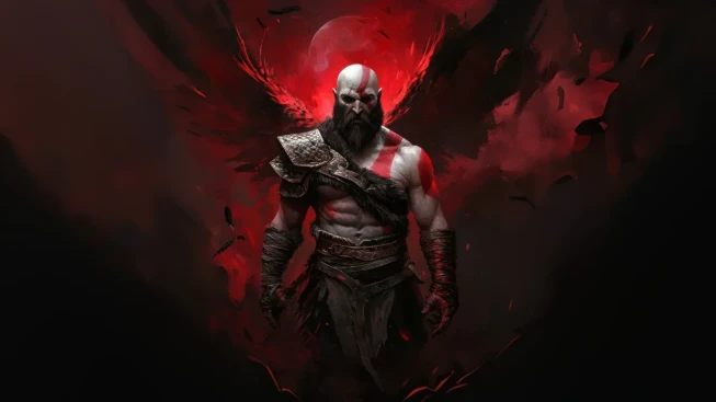 God of War Greek Saga Remake Kratos Standing
