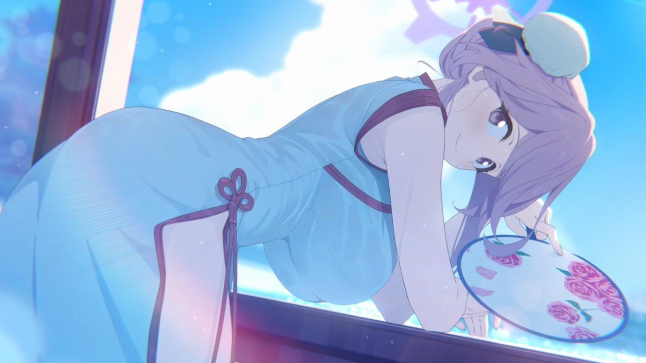 Blue Archive Review, PC, Gacha Game, Sexy Female Character, Gameplay, Screenshot, NoobFeed