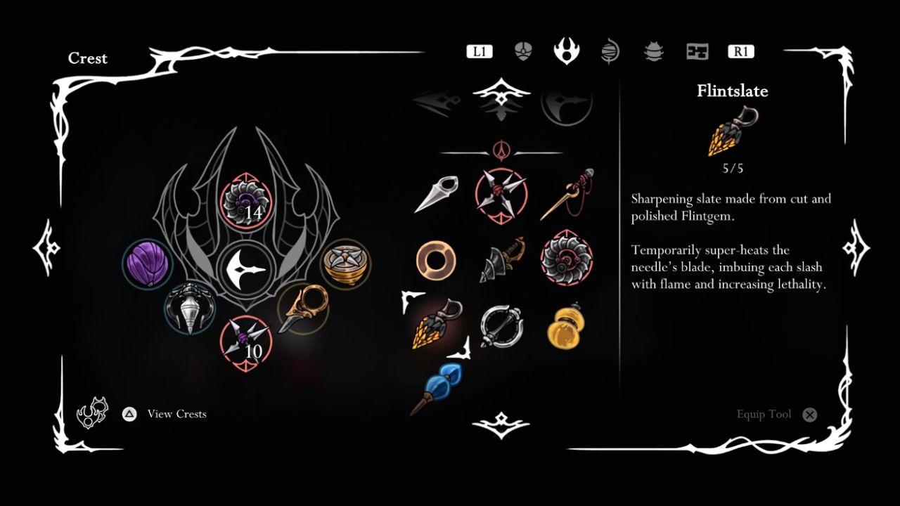 Hollow Knight: Silksong, PC, Gameplay, How To Get Flintslate Tool, Screenshot, NoobFeed