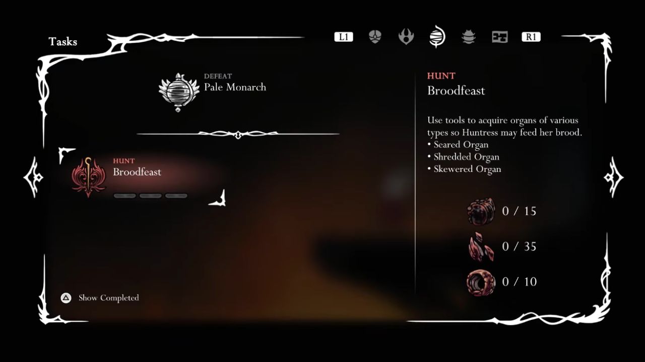 Hollow Knight: Silksong, PC, Gameplay, How To Start Broodfeast Wish Quest, Screenshot, NoobFeed