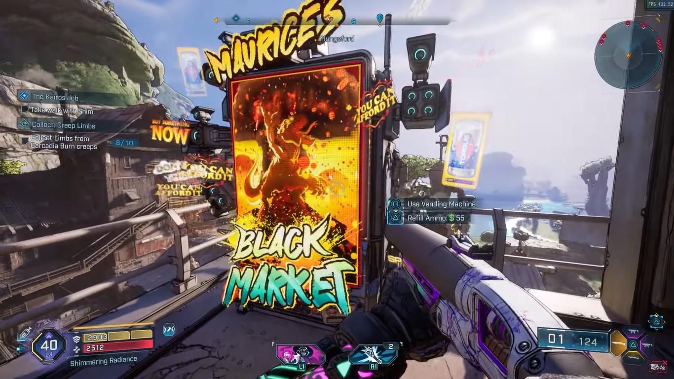 Borderlands 4, Maurice's Black Market Vending Machine, PC, Screenshot, Gameplay, NoobFeed