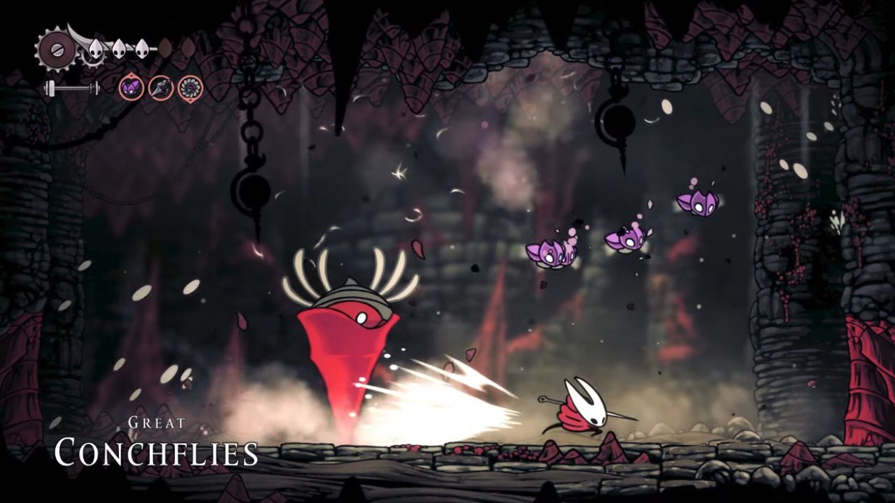 Hollow Knight: Silksong, PC, Gameplay, How to Get Crustnut & Courier's Rasher, Screenshot, NoobFeed