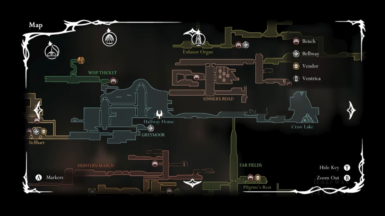 Hollow Knight: Silksong, PC, Gameplay, How to Find Vintage Nectar, Screenshot, NoobFeed