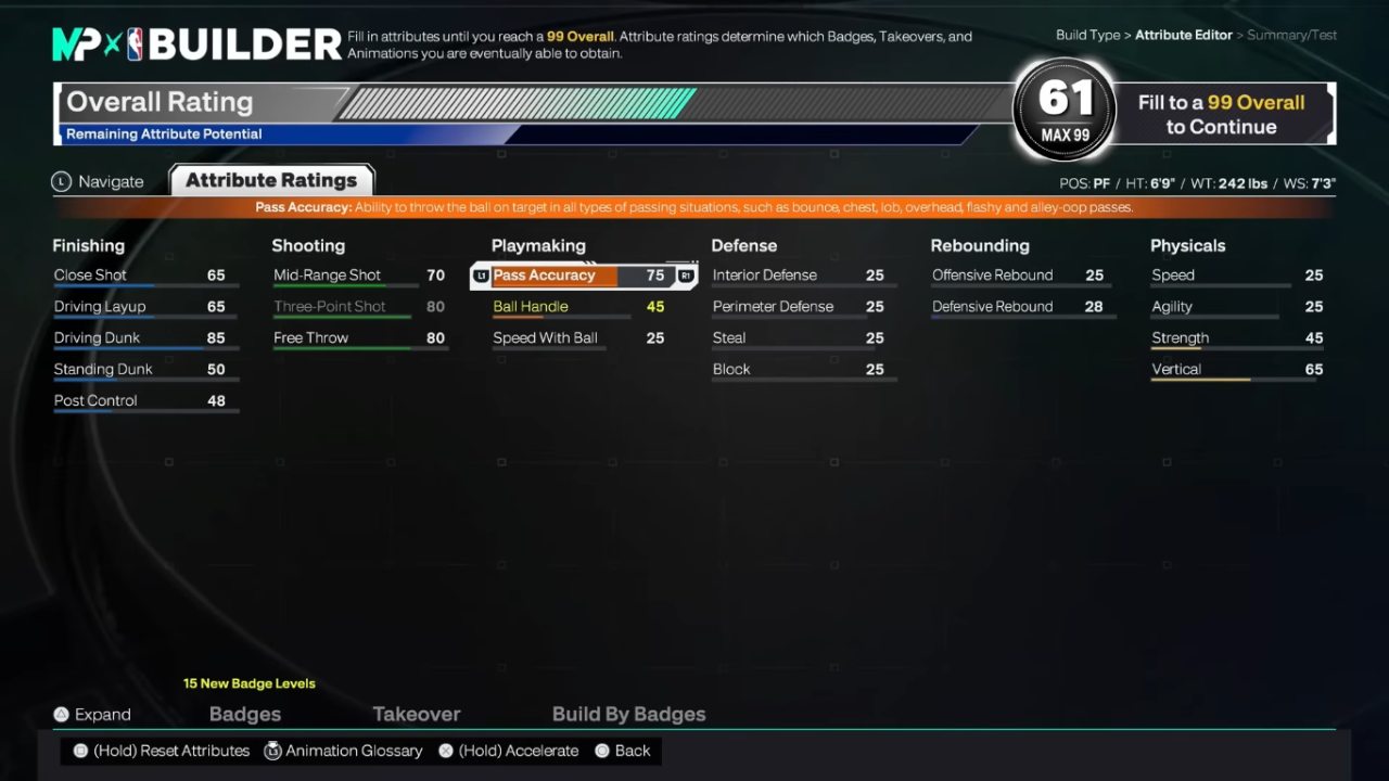 NBA 2K26, Power Forward, Build, Guide, Gameplay, MyPlayer, NoobFeed