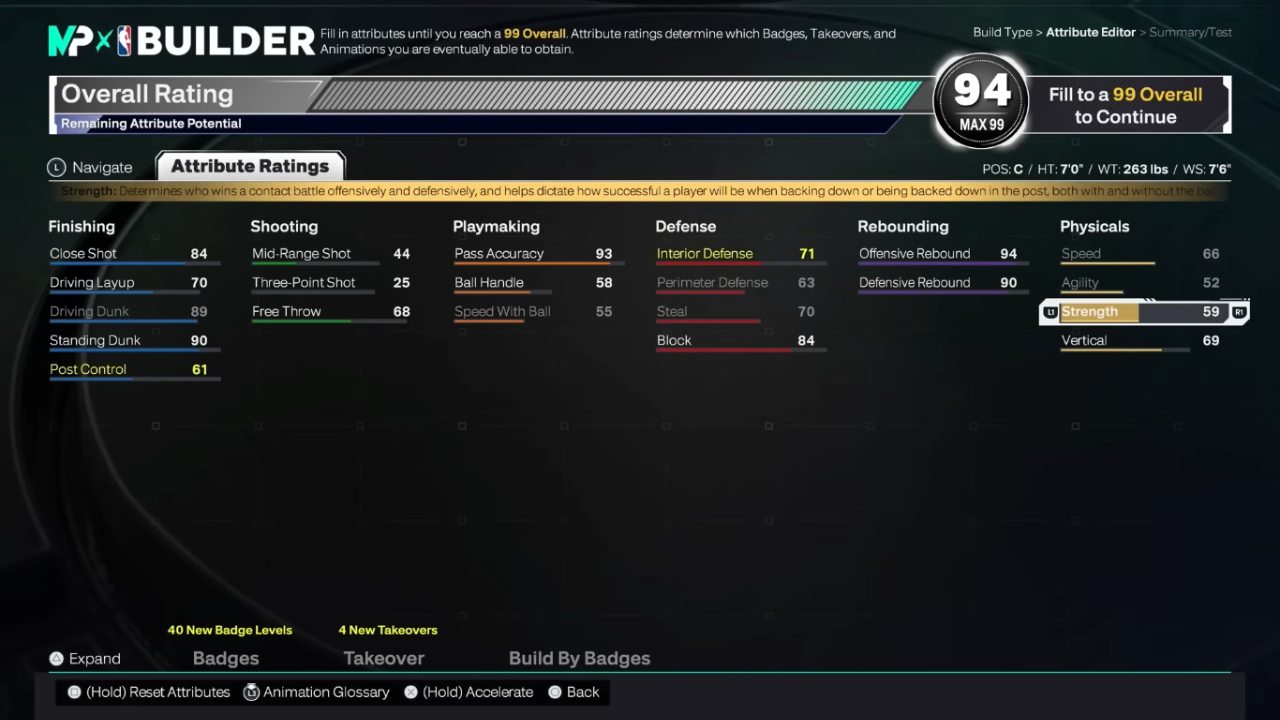 NBA 2K26, Center, Build, Guide, Gameplay, MyPlayer, NoobFeed