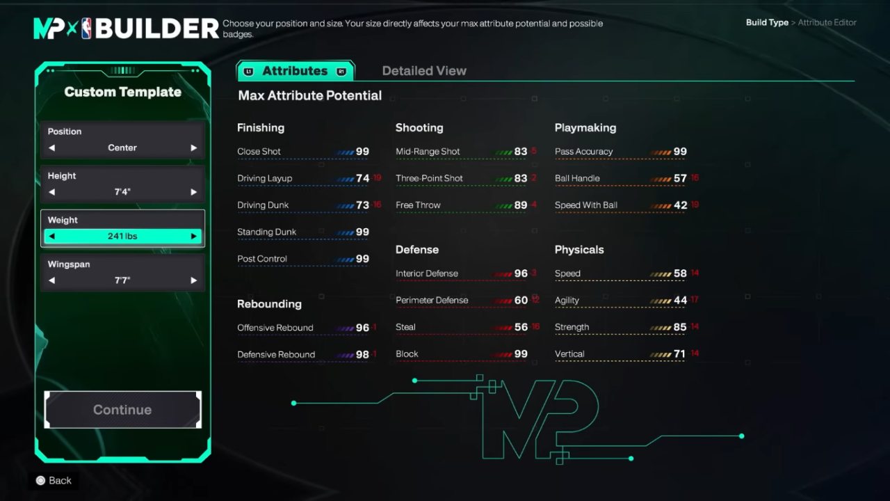 NBA 2K26, Center, Build, Guide, Gameplay, MyPlayer, NoobFeed