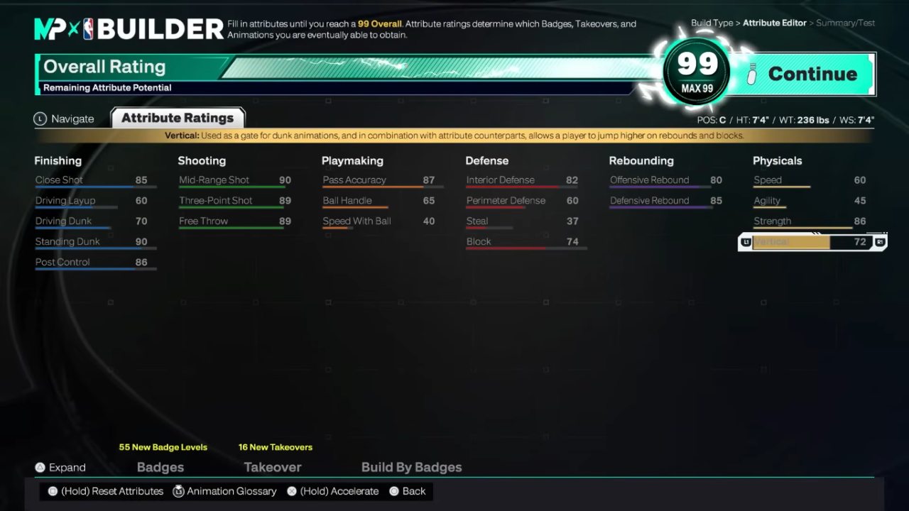 NBA 2K26, Center, Build, Guide, Gameplay, MyPlayer, NoobFeed