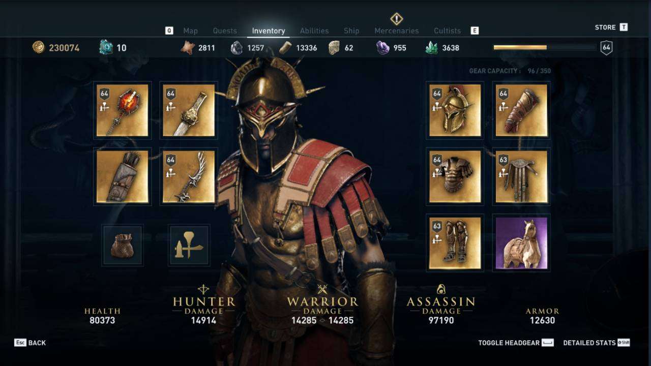 Assassin's Creed Odyssey, Beginner's, Guide, Early, Game Gears, & Builds