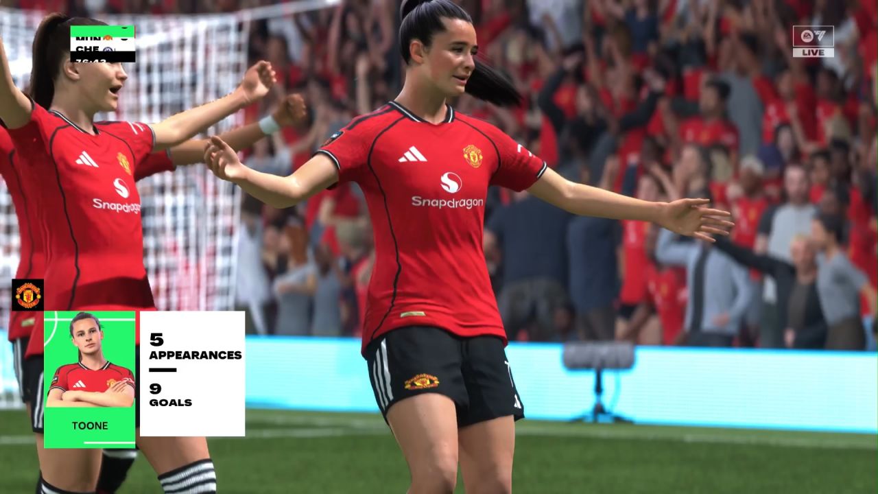 EA Sports FC 26, Review, PS5, Gameplay, Screenshots, Ella Toone, Manchester United, NoobFeed