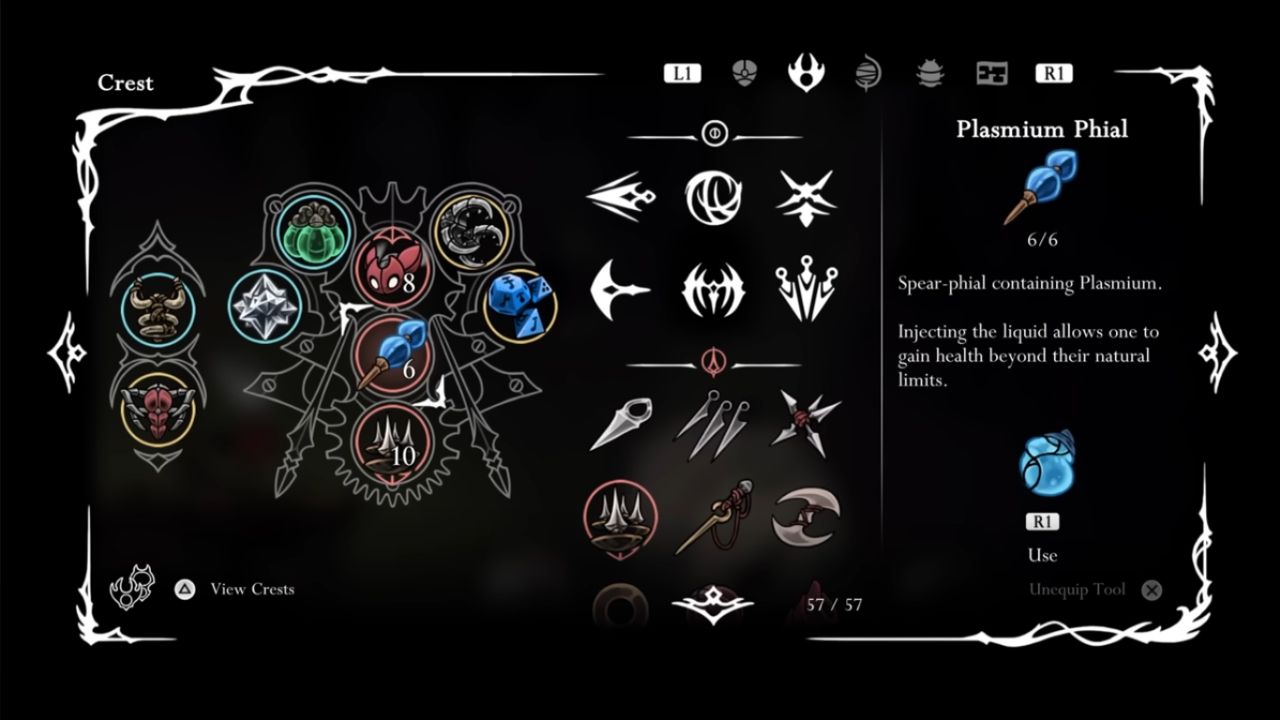 Hollow Knight: Silksong Guide, How to Regenerate Health, with LifeBlood Easter Egg