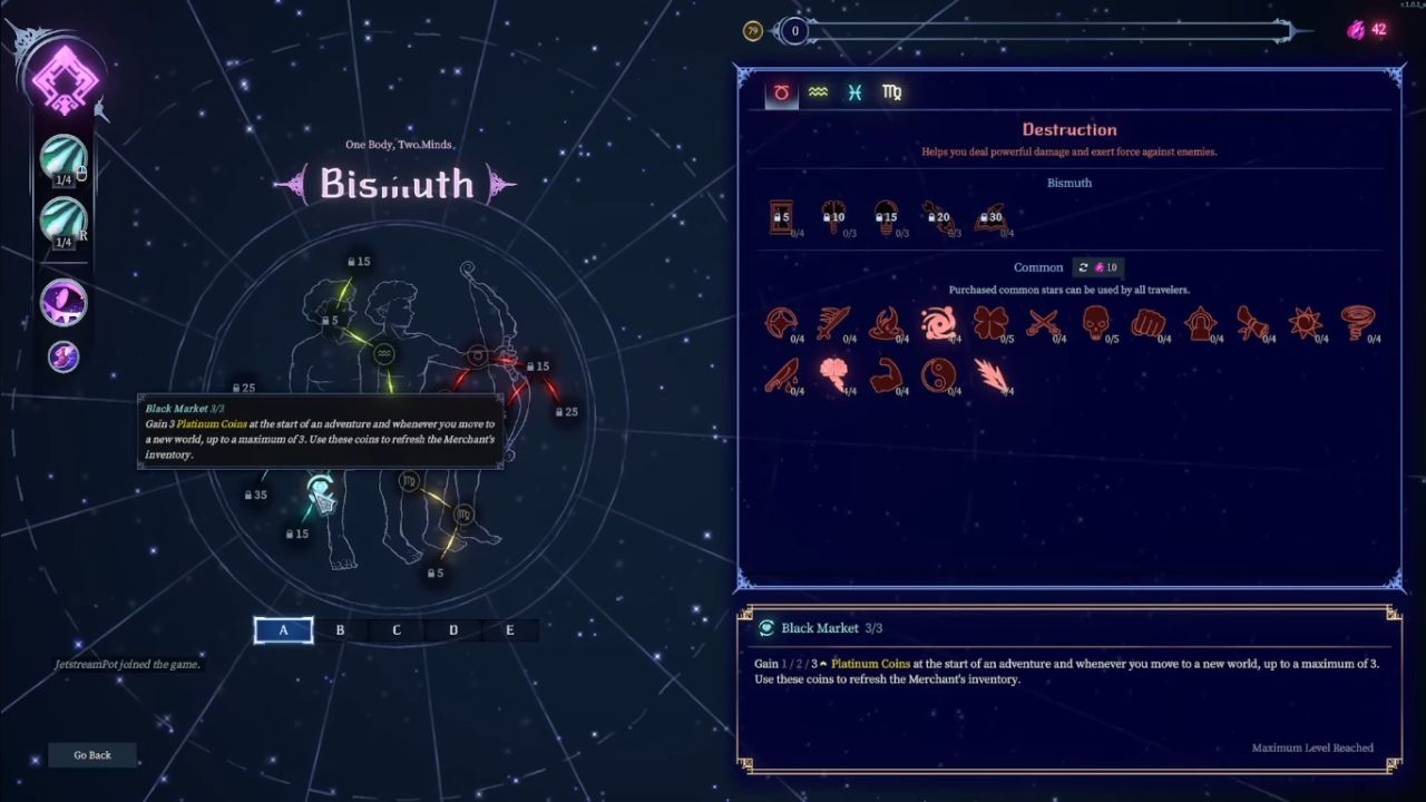 Shape of Dreams, Guide, How to Unlock, Bismuth