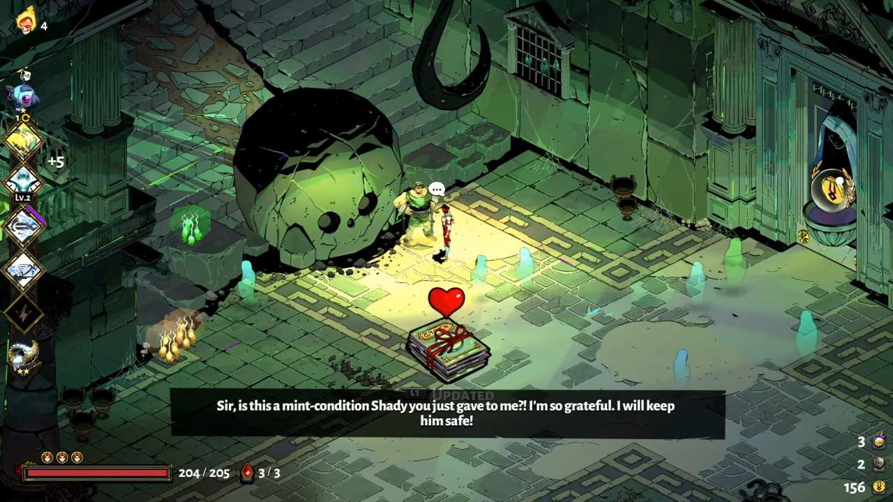 Hades, Guide, How to Get Shady