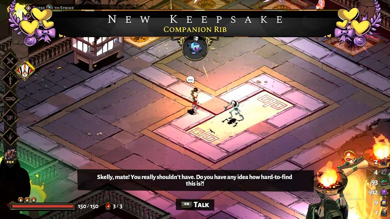 Hades, Guide, How to Get Rib