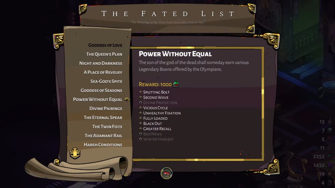 Hades, Guide, How to Get Ambrosia