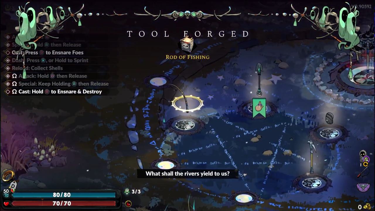 Hades II, Guide, How to Fish