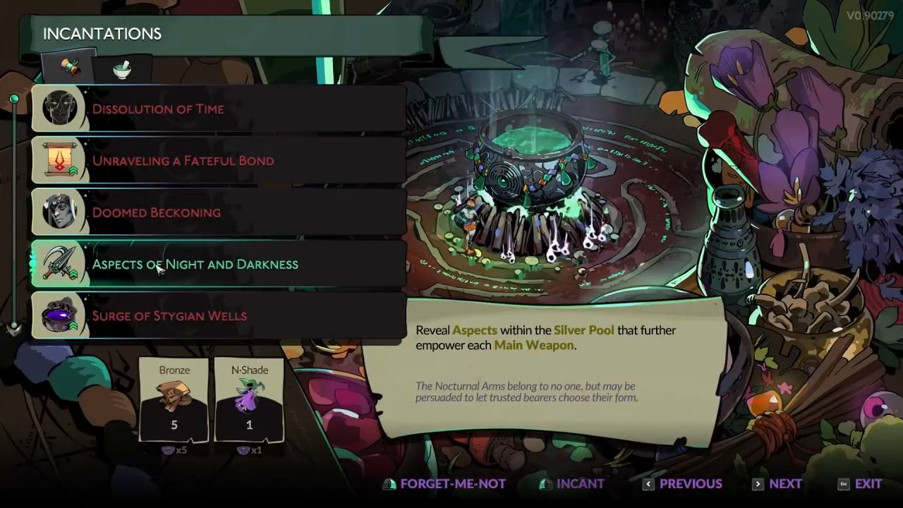 Hades II, Guide, How to Unlock Weapon Aspects
