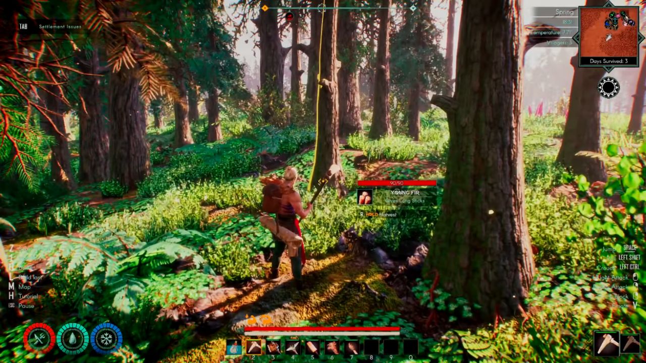 ASKA, PC, Gameplay, Best Location for Building Base, Screenshot, NoobFeed